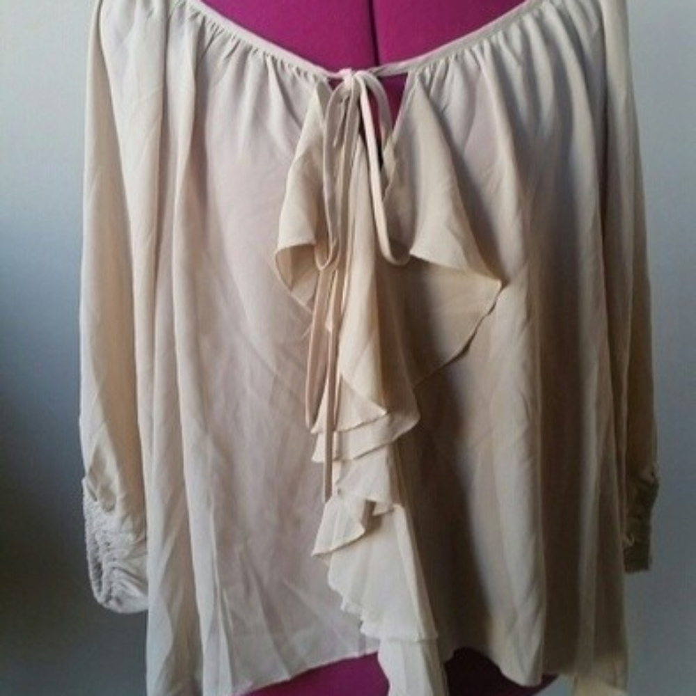 Romantic vintage style blouse